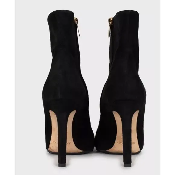 Jimmy Choo Loretta Black Suede Ankle Boots - Sz 39 - Picture 4 of 5